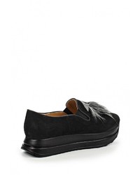 Женские черные слипоны от Grand Style