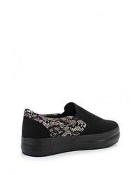 Женские черные слипоны от HCS