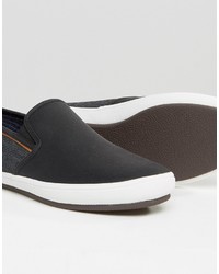 Мужские черные слипоны от Aldo