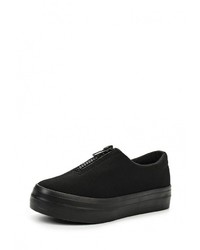 Женские черные слипоны от Malien