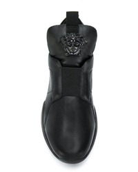 Женские черные слипоны от Versace