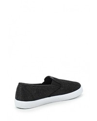 Женские черные слипоны от Pezzano