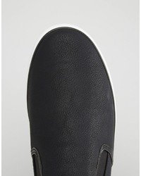 Мужские черные слипоны от Brave Soul