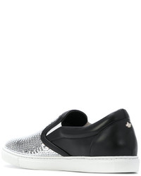 Мужские черные слипоны от DSQUARED2