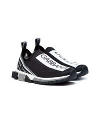 Мужские черные слипоны от Dolce & Gabbana