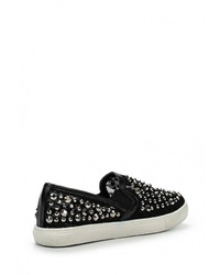 Женские черные слипоны от Super Mode