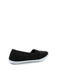 Женские черные слипоны от Super Mode