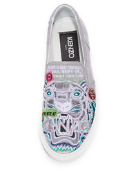 Женские черные слипоны от Kenzo