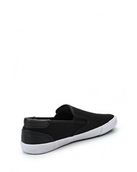 Мужские черные слипоны от Topman