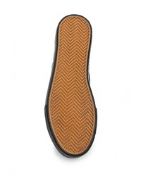 Женские черные слипоны от Topway