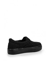 Женские черные слипоны от Topway