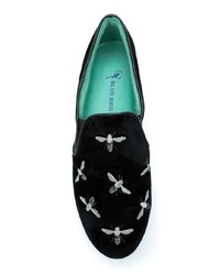 Женские черные слипоны от Blue Bird Shoes