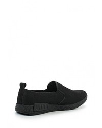 Мужские черные слипоны от Vitacci