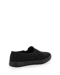 Женские черные слипоны от Wellspring