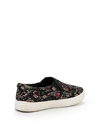 Женские черные слипоны от WS Shoes