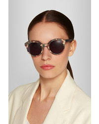 Женские черные солнцезащитные очки с принтом от Illesteva