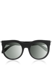 Женские черные солнцезащитные очки от Alexander McQueen