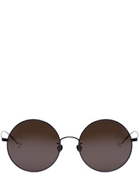 Женские черные солнцезащитные очки от Ann Demeulemeester