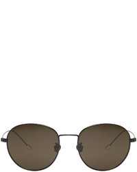 Мужские черные солнцезащитные очки от Ann Demeulemeester