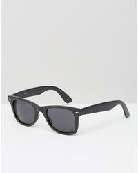 Мужские черные солнцезащитные очки от Asos