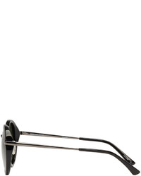 Мужские черные солнцезащитные очки от Dries Van Noten