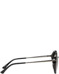 Мужские черные солнцезащитные очки от Dries Van Noten