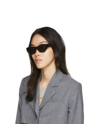 Женские черные солнцезащитные очки от Loewe