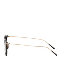 Мужские черные солнцезащитные очки от Eyevan 7285