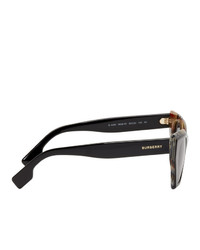 Мужские черные солнцезащитные очки от Burberry