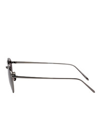 Мужские черные солнцезащитные очки от Linda Farrow Luxe