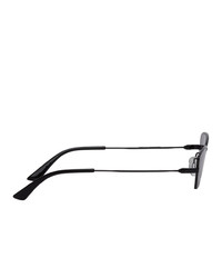 Мужские черные солнцезащитные очки от McQ Alexander McQueen