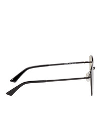 Женские черные солнцезащитные очки от McQ Alexander McQueen