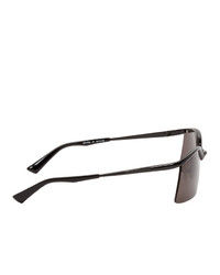 Мужские черные солнцезащитные очки от Balenciaga