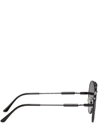 Мужские черные солнцезащитные очки от Versace