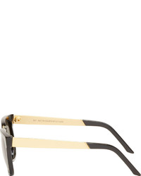 Мужские черные солнцезащитные очки от Super