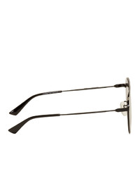 Мужские черные солнцезащитные очки от McQ Alexander McQueen