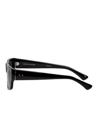 Мужские черные солнцезащитные очки от Dries Van Noten