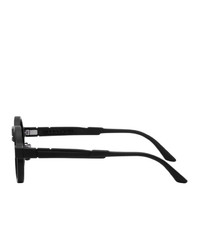 Мужские черные солнцезащитные очки от Kuboraum