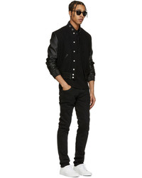 Мужские черные солнцезащитные очки от Dolce & Gabbana