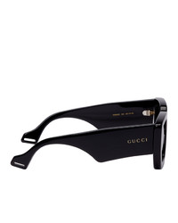 Мужские черные солнцезащитные очки от Gucci