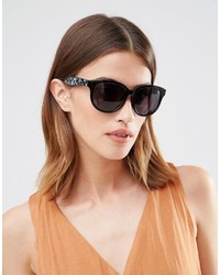 Женские черные солнцезащитные очки от Vero Moda