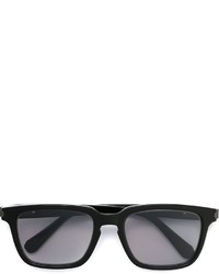 Мужские черные солнцезащитные очки от Brioni