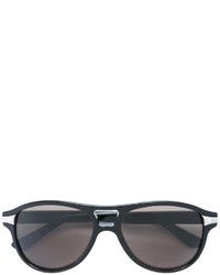 Мужские черные солнцезащитные очки от Cartier