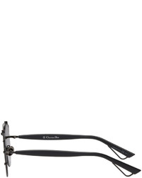 Женские черные солнцезащитные очки от Christian Dior