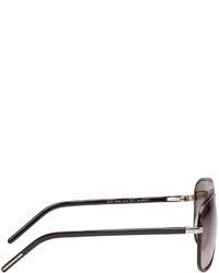 Мужские черные солнцезащитные очки от Christian Dior