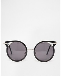 Женские черные солнцезащитные очки от Asos