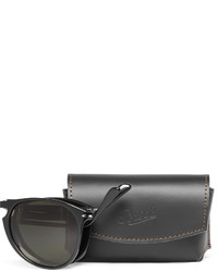 Мужские черные солнцезащитные очки от Persol