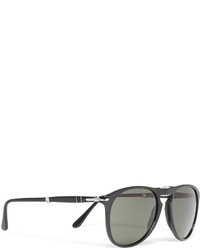 Мужские черные солнцезащитные очки от Persol
