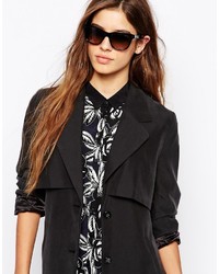 Женские черные солнцезащитные очки от Ralph Lauren