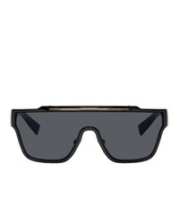 Мужские черные солнцезащитные очки от Dolce and Gabbana